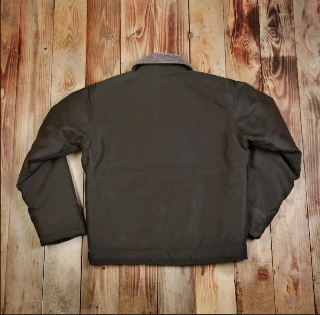 Pike Brothers Chaqueta 1944 N1 Deck Jacket waxed oliv - Imagen 8