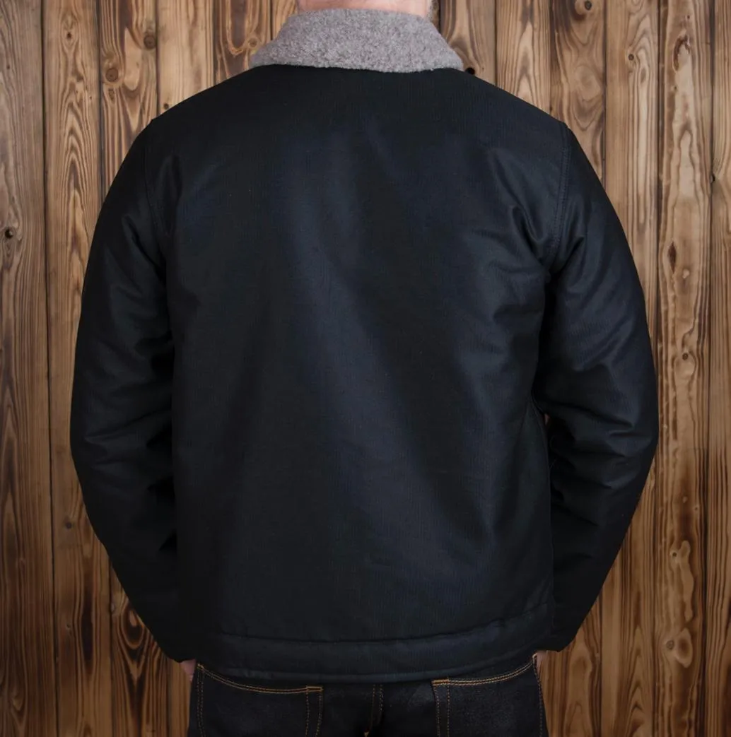 Pike Brothers 1944 N1 Deck Jacket waxed navy - Imagen 2