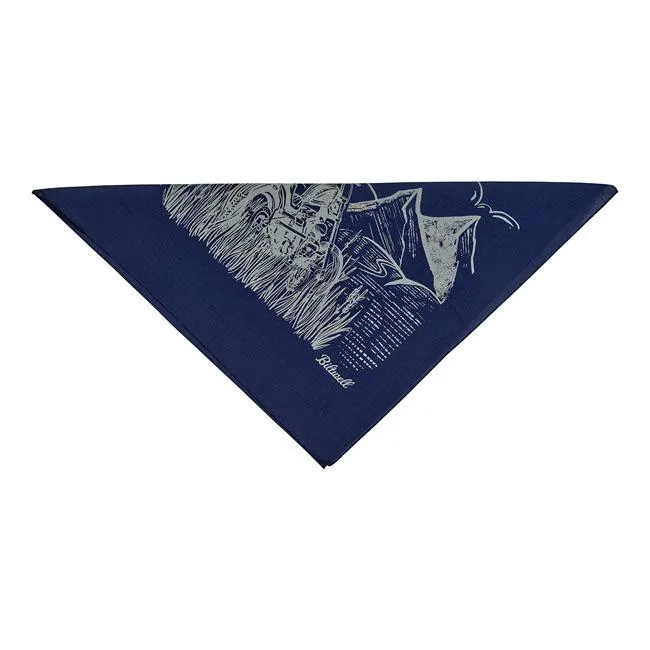 Bandana Biltwell RMHF blue/cream - Imagen 2