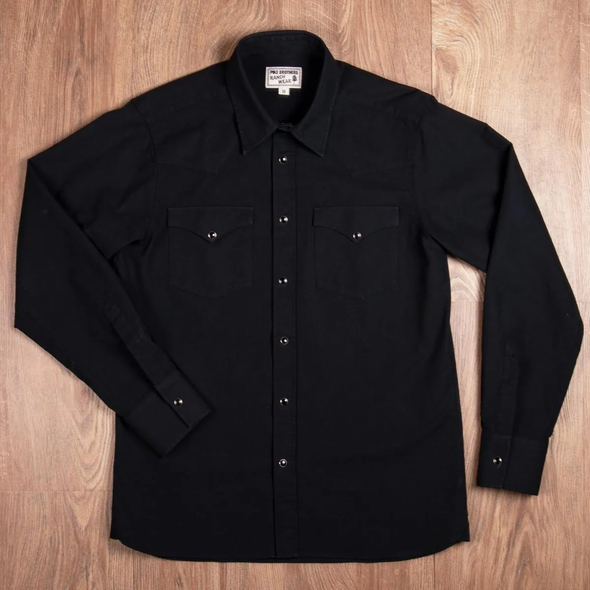 Pike Brothers 1952 Rider Shirt Timoteo black - Imagen 2