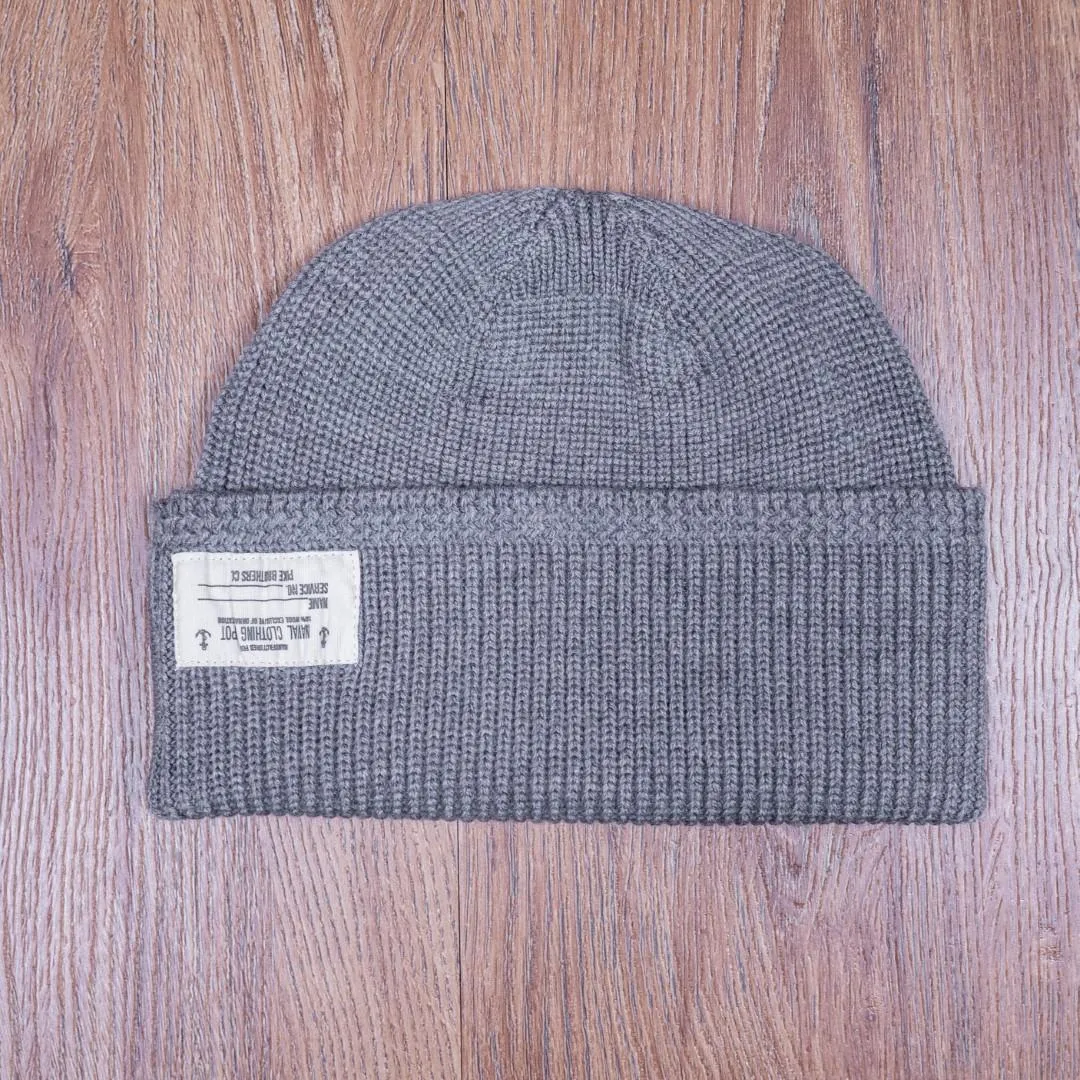 Gorro de lana gris 1943 USN Watch Cap grey - Imagen 3