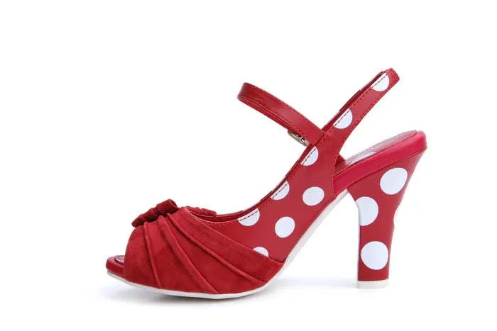 Sandalia roja June Passion - Imagen 3