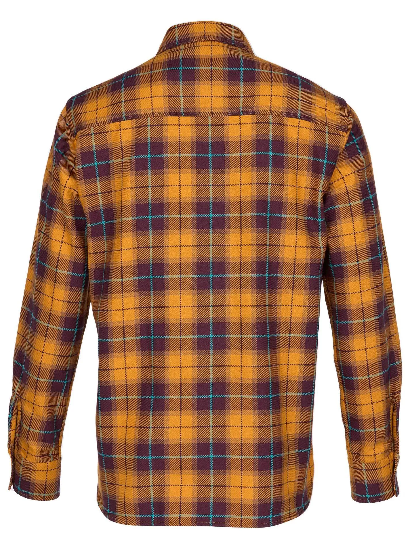 Pike Brothers Camisa de cuadros amarilla 1943 CPO Shirt Kena yellow - Imagen 2