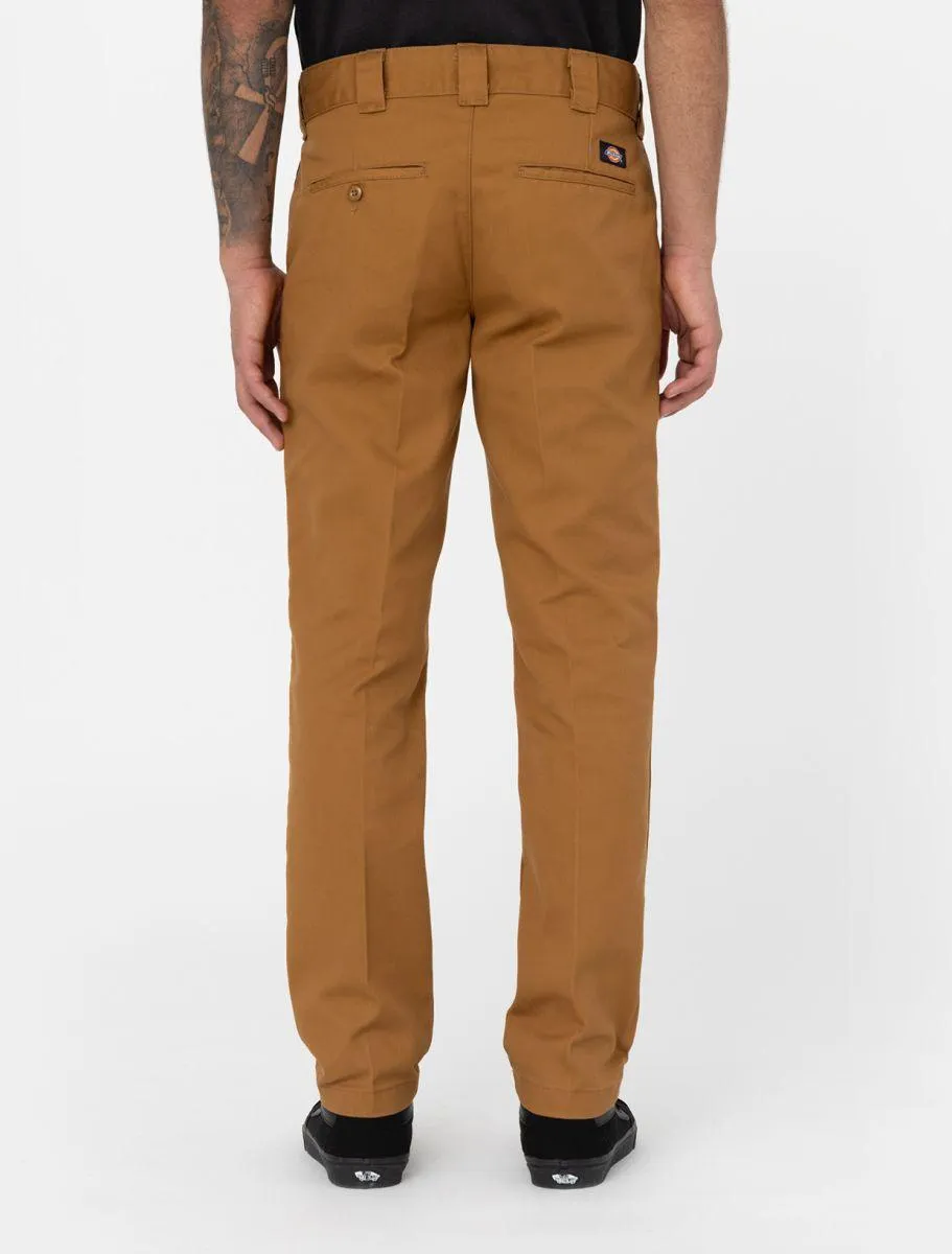 Pantalón de trabajo 872 Slim Fit Dickies marron claro - Imagen 2