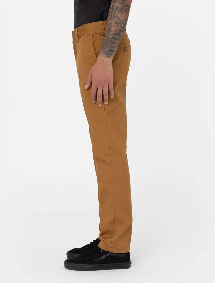 Pantalón de trabajo 872 Slim Fit Dickies marron claro - Imagen 4