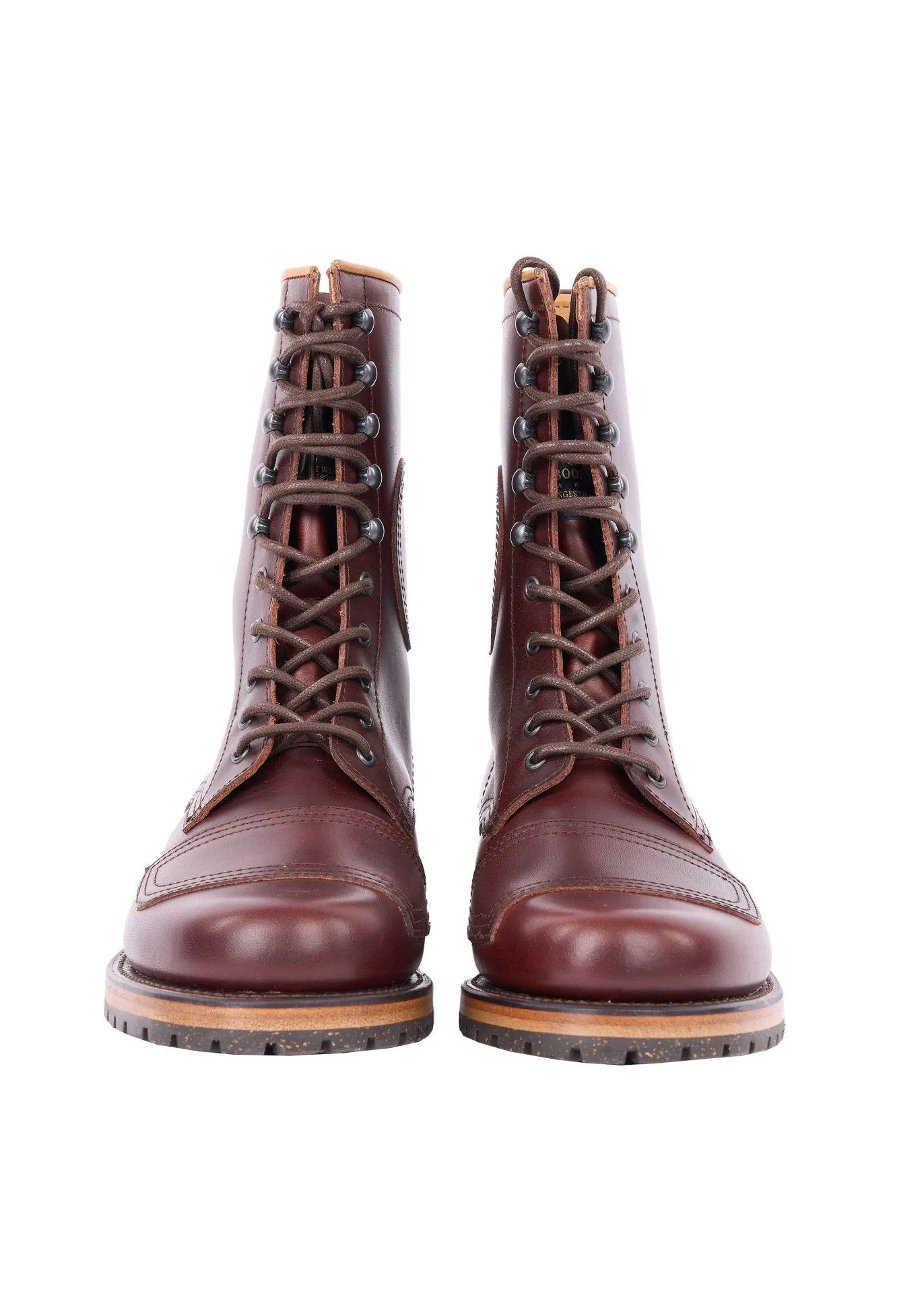 Bota alta moto marron 1966 Explorer Boots brown - Imagen 5