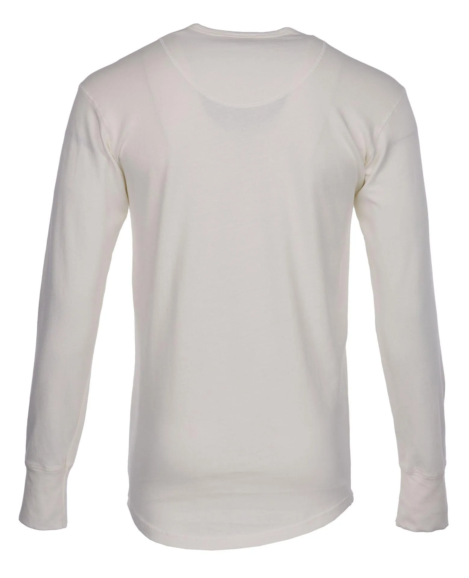 1927 Henley Shirtlong sleeve ecru - Imagen 2