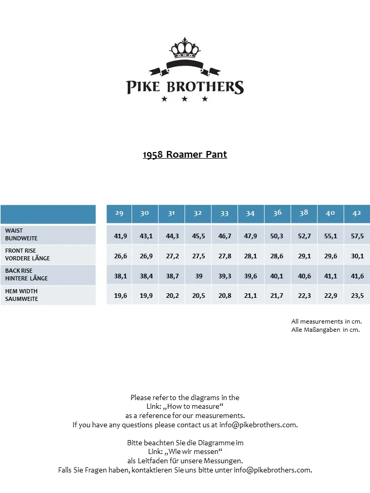 1958 Roamer Pant 15oz indigo 104 rinse - Imagen 5