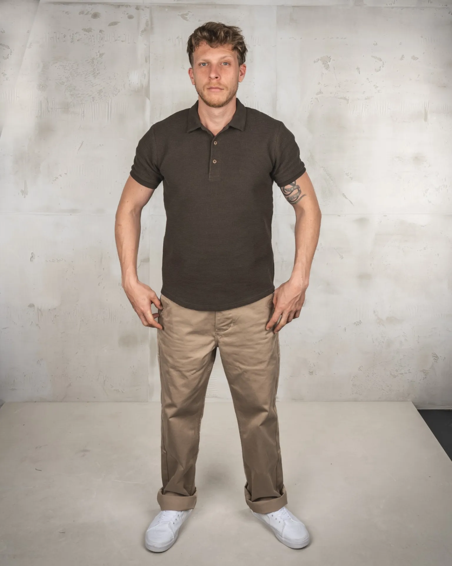 1963 Polo Shirt Royal Olive - Imagen 7