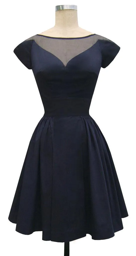 Vestido negro de vuelo boda Trashy Diva Lottie - Imagen 3