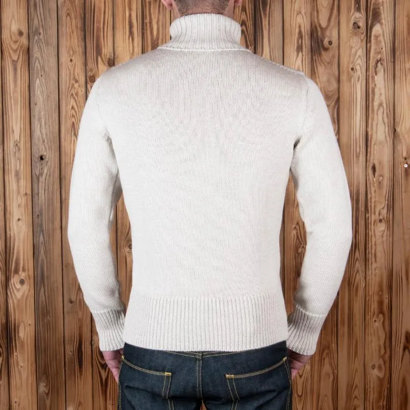 Sweater de cuello alto blanco 1941 Royal Air Force Sweater - Imagen 4