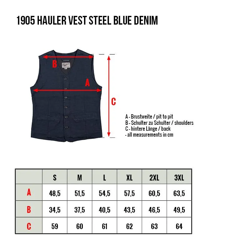 1905 Hauler Vest smoke grey - Imagen 4