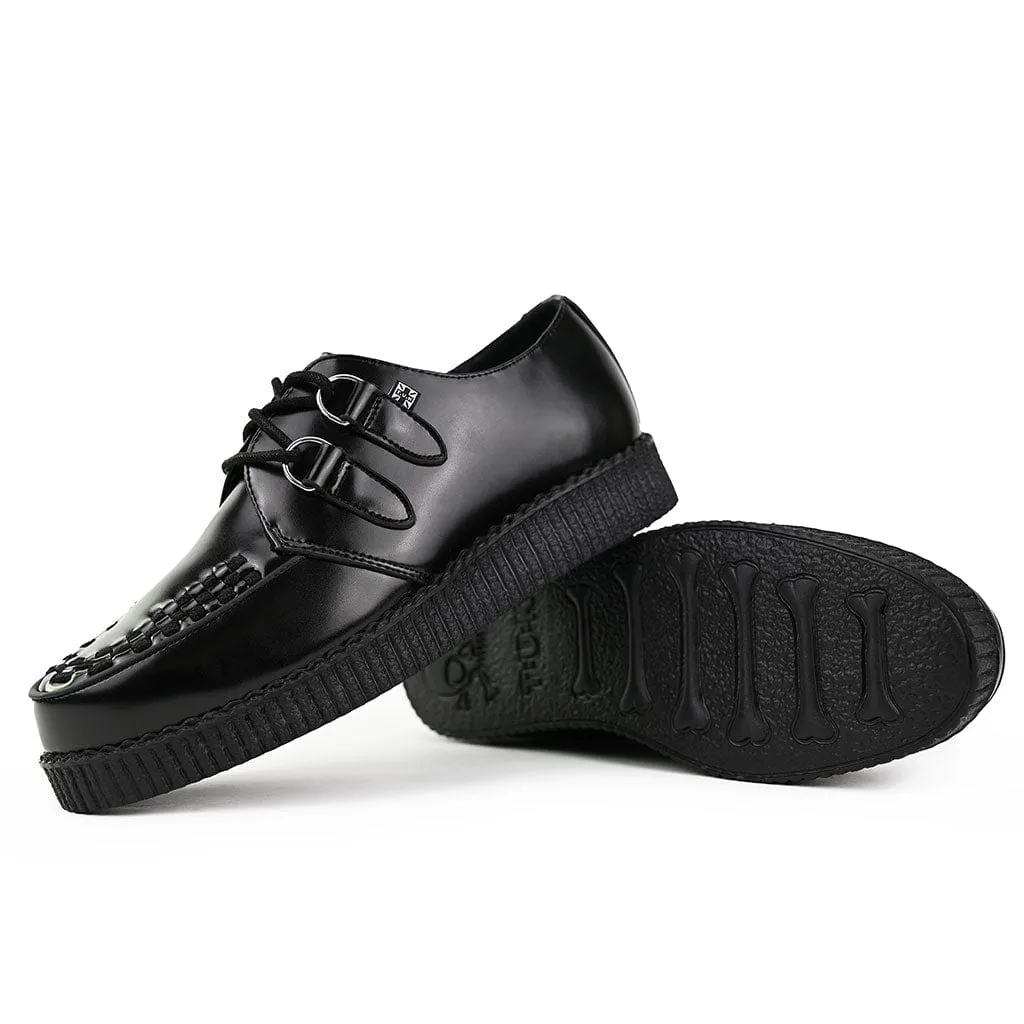 Viva Low Creeper Black Leather - Imagen 4