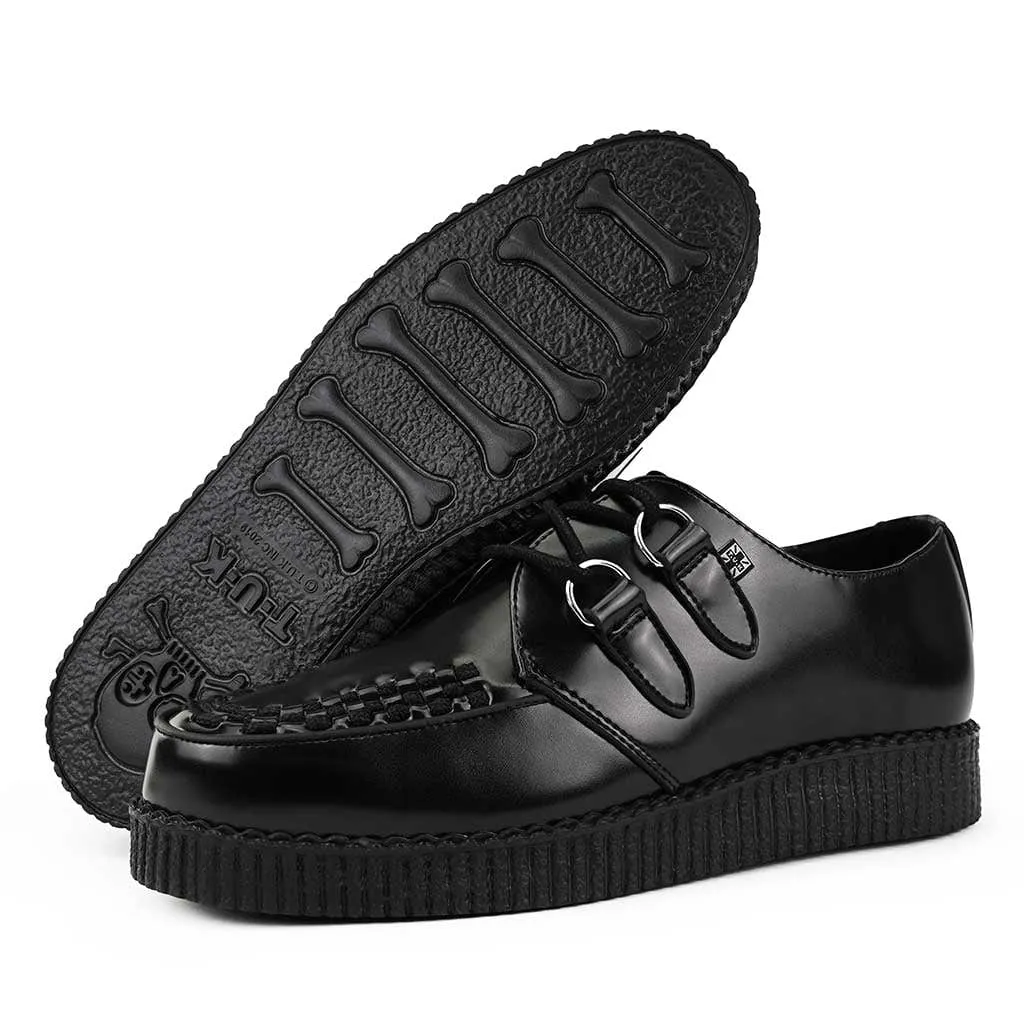 Viva Low Creeper Black Leather - Imagen 6