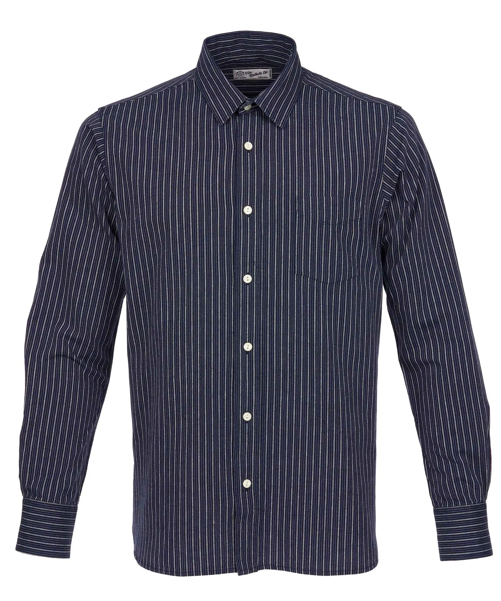 1947 Albatros Shirt Beaumont blue - Imagen 2