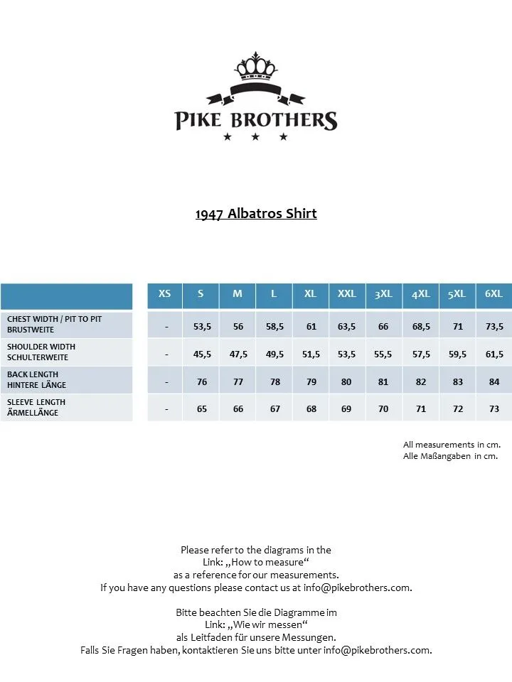 1947 Albatros Shirt Beaumont blue - Imagen 3