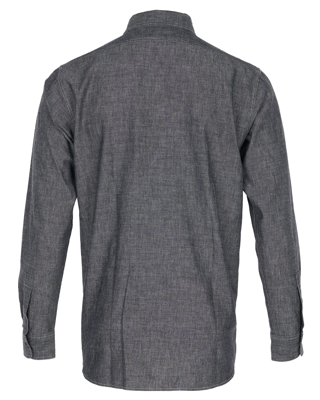 Camisa Pike Brothers 1940 USN Chambray Shirt Harbor Grey - Imagen 3