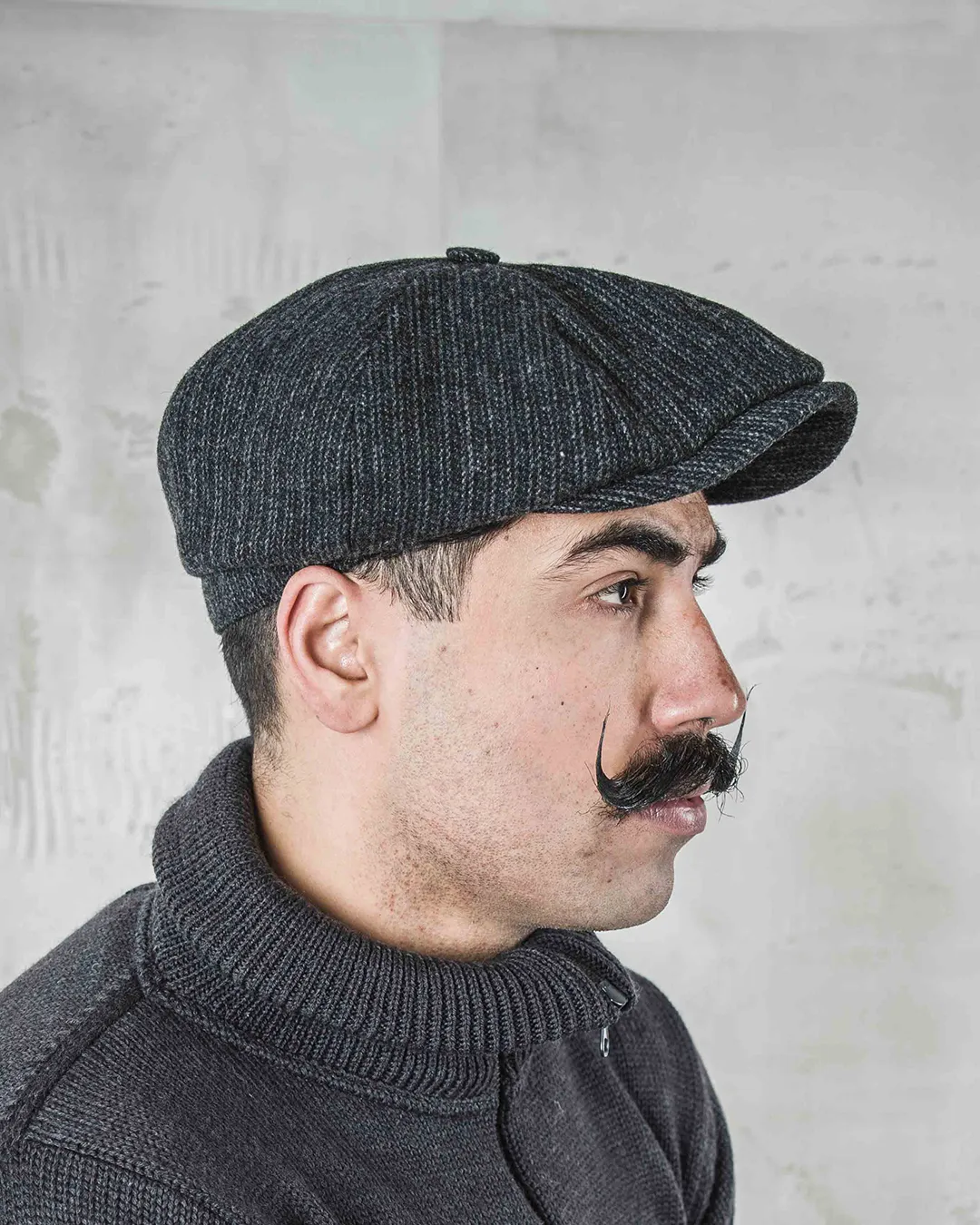 1928 Newsboy Cap Glasgow grey - Imagen 2