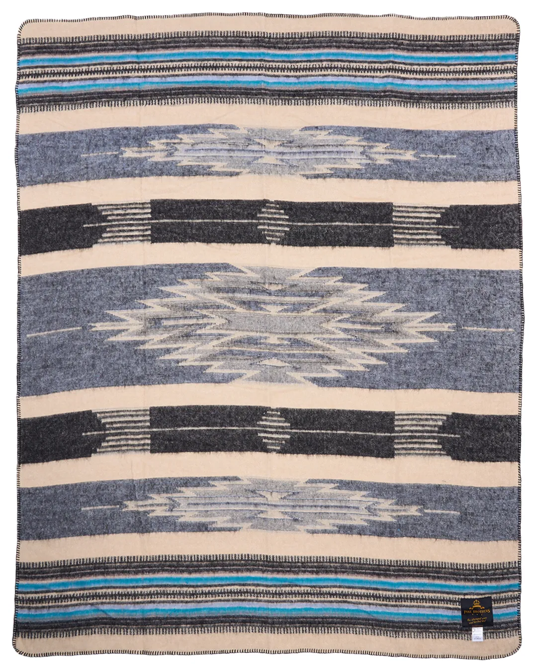 1969 Chimayo blanket blue - Imagen 9