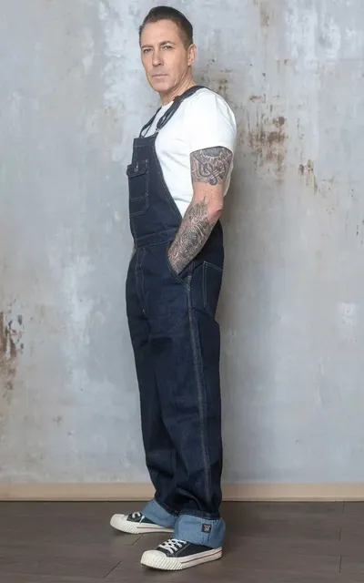 Peto denim Relaxed Fit – Dungarees - Imagen 2