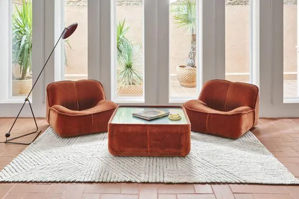 Alfombra de Lana Lavable Woolable Almond Valley L - Imagen 2