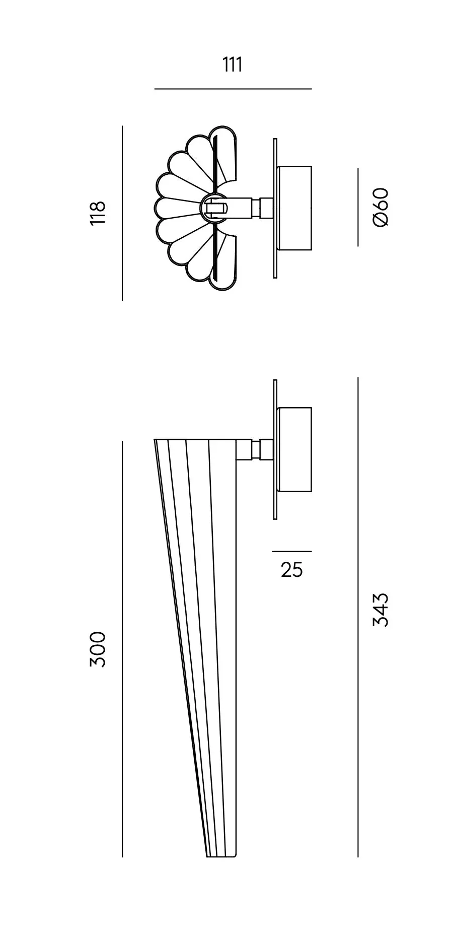 Aplique de Pared Bion - Imagen 3