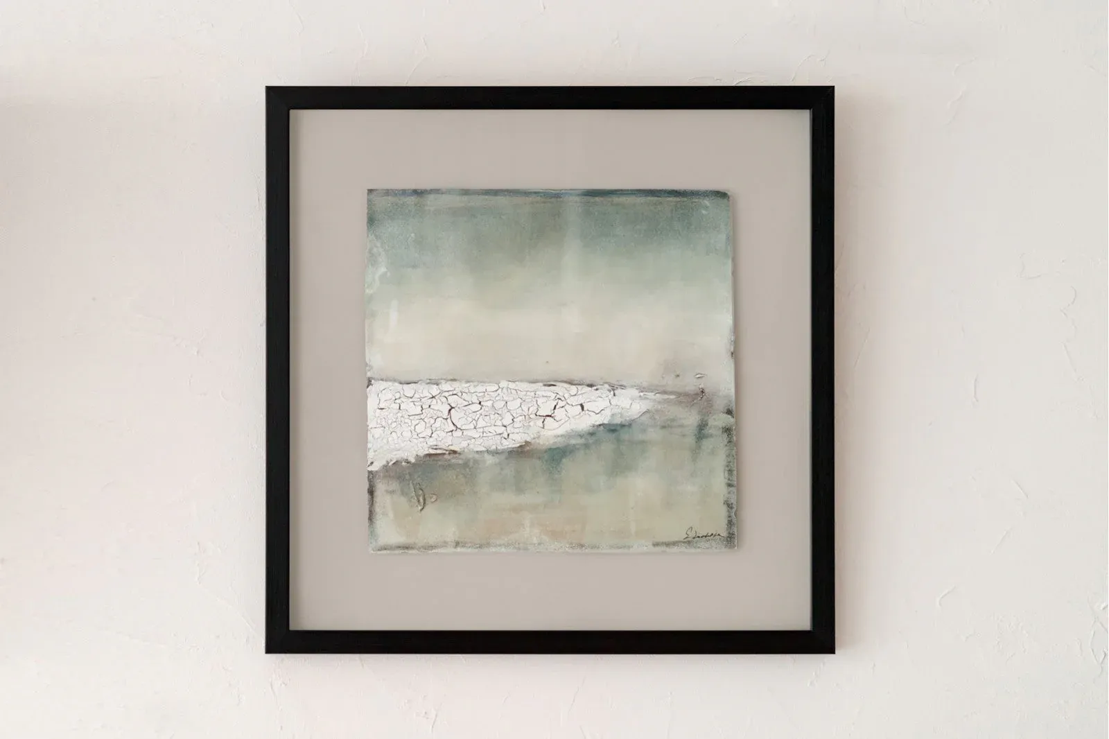 Cuadro Abstracto Costa Blanca - Imagen 2