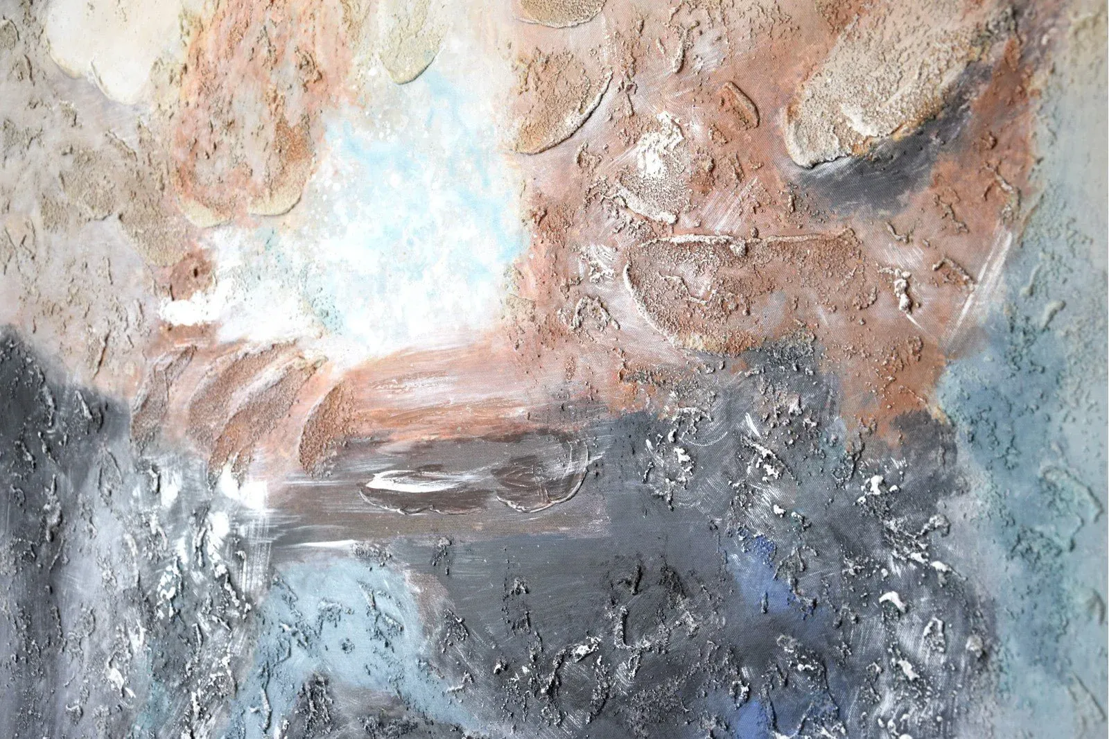 Cuadro Abstracto Snow - Imagen 2