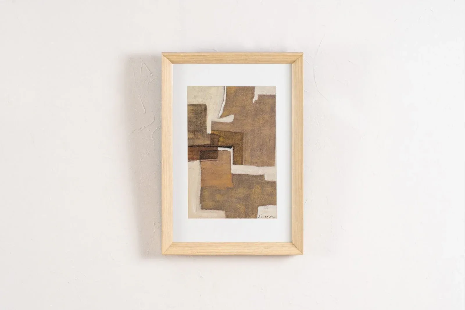 Cuadro Abstracto Tierras - Imagen 6