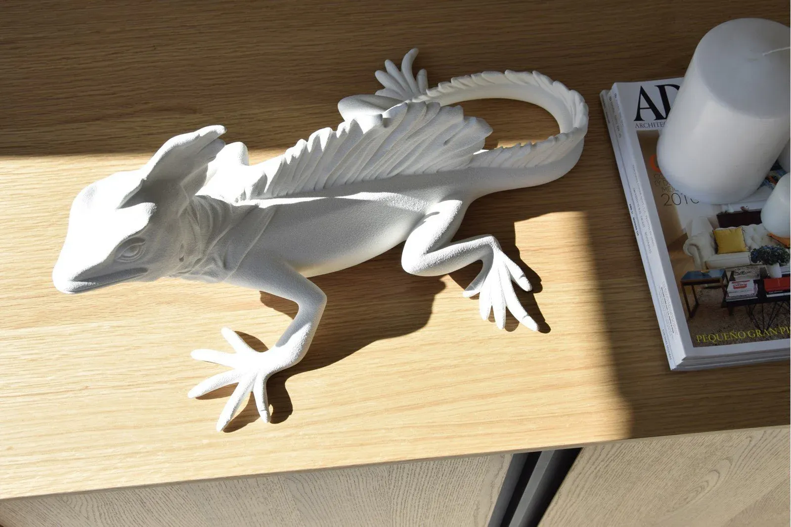 Escultura de Lagarto Aarón - Imagen 3