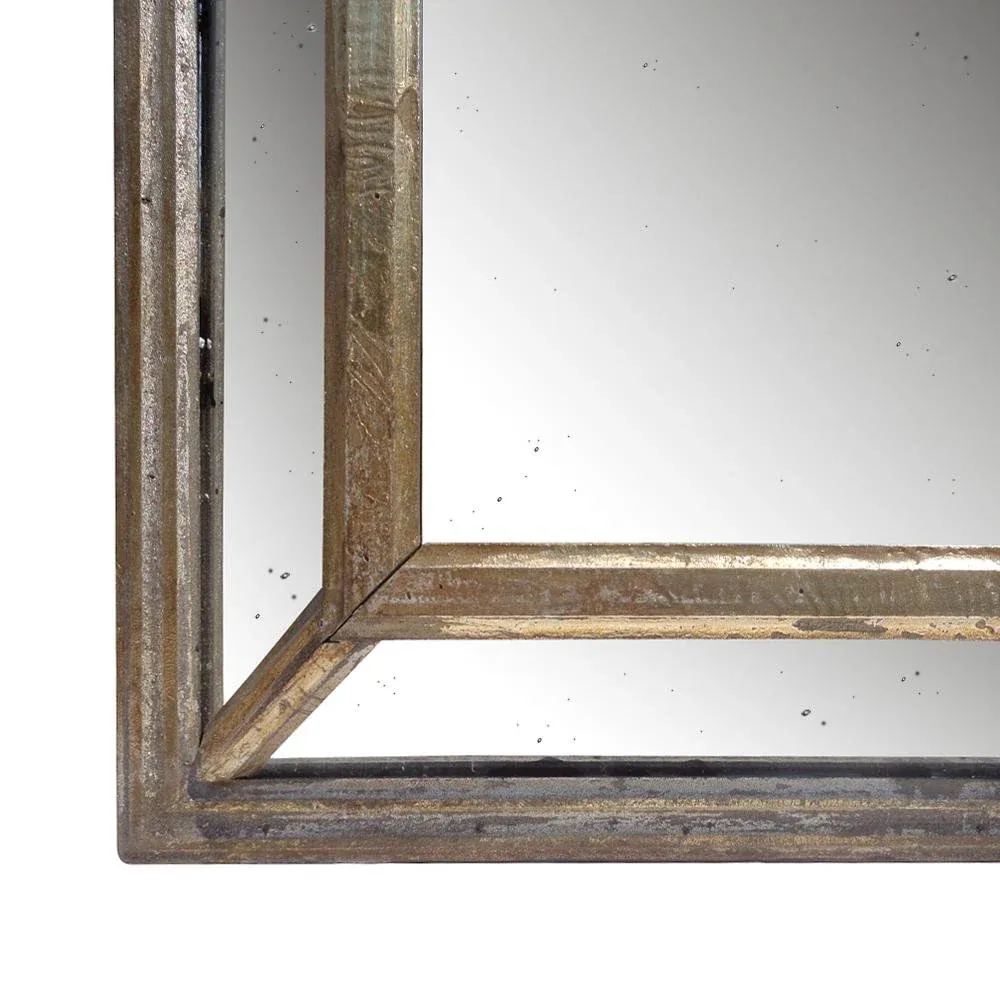 Espejo Dorado Envejecido 60x60 cm - Imagen 2