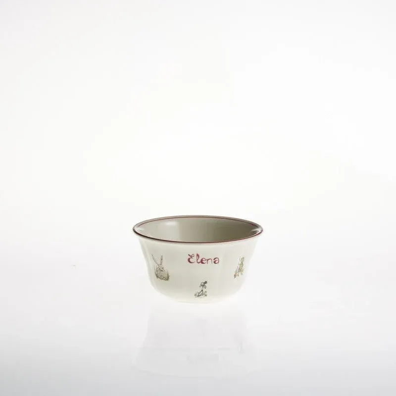 Juego Infantil Niña Rojo La Cartuja de Sevilla 5 Piezas - Imagen 2