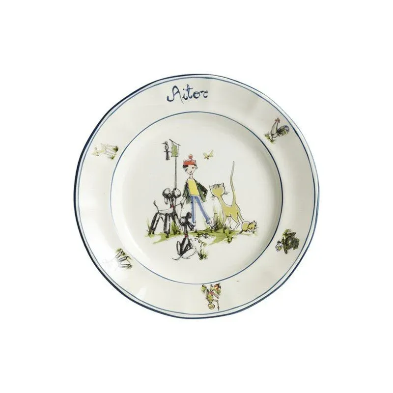 Juego Infantil Niño Azul La Cartuja de Sevilla 5 Piezas - Imagen 2