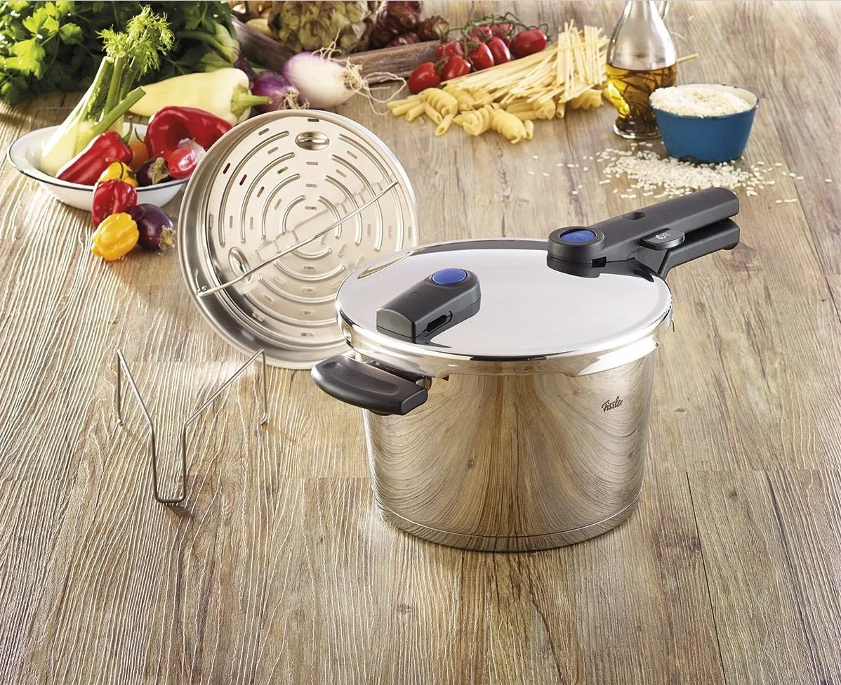 Olla a Presión Fissler Vitaquick® 8L Sin Cestillo - Imagen 7