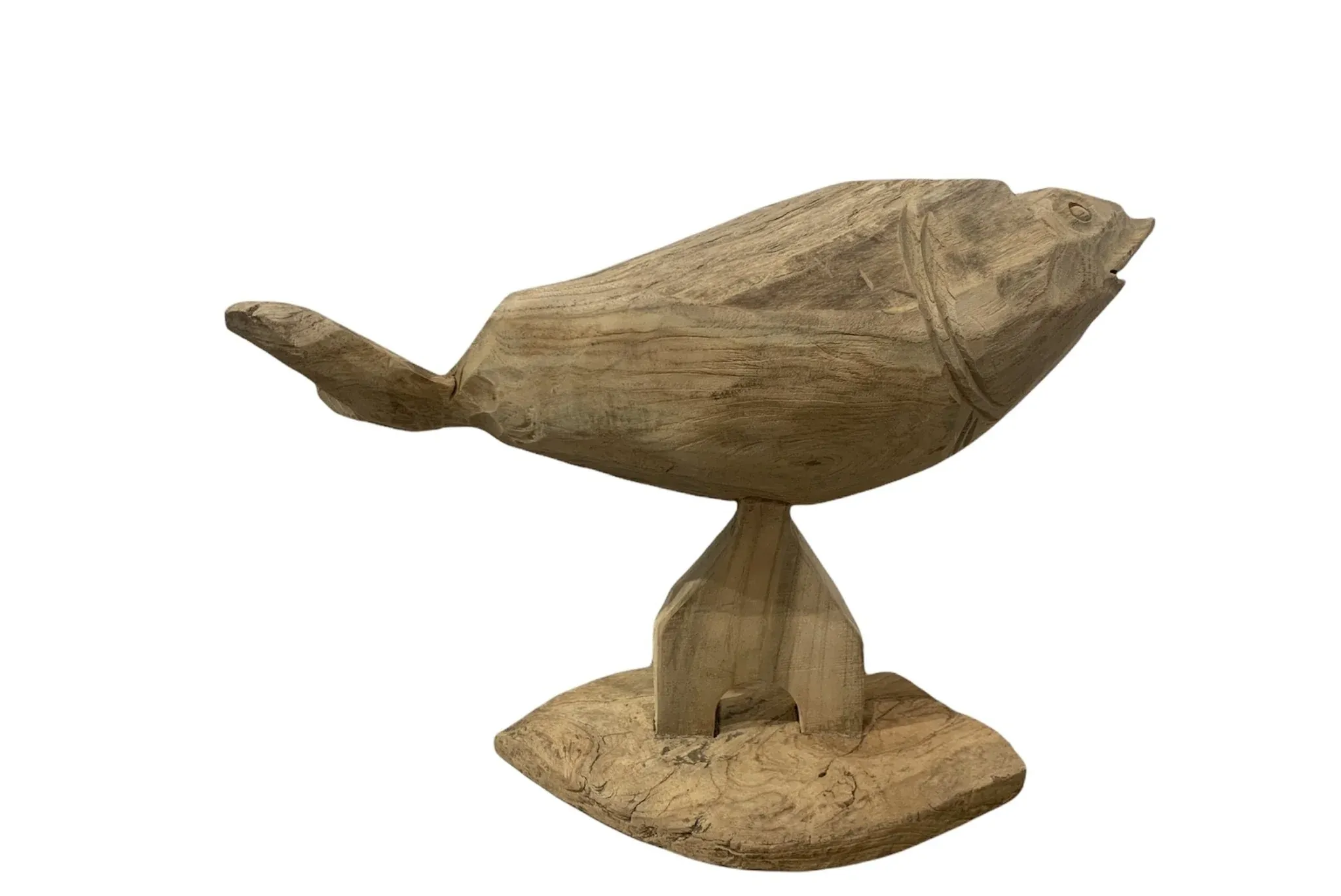 Pez de Madera de Teca - Imagen 2