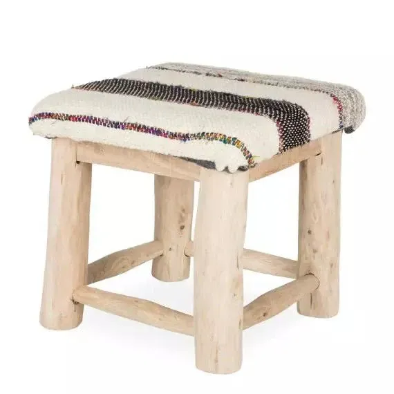 Taburete de Ratán Lona - Imagen 2