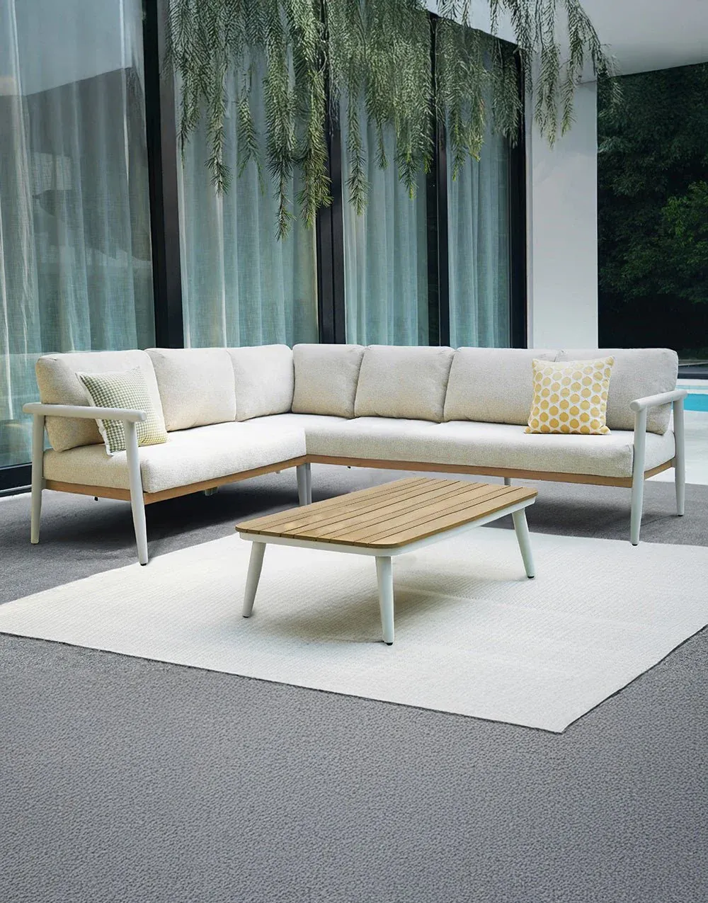 Set de Sofá y Mesa de Exterior Nia - Imagen 2