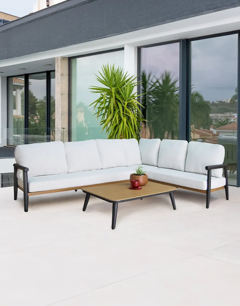 Set de Sofá y Mesa de Exterior Nia - Imagen 3