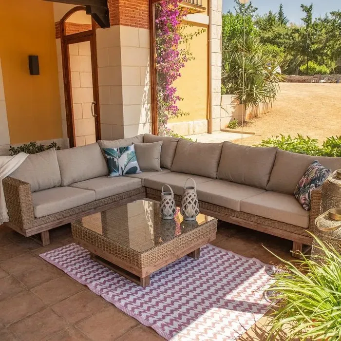 Sofá Rinconero de Exterior Cádiar - Imagen 9