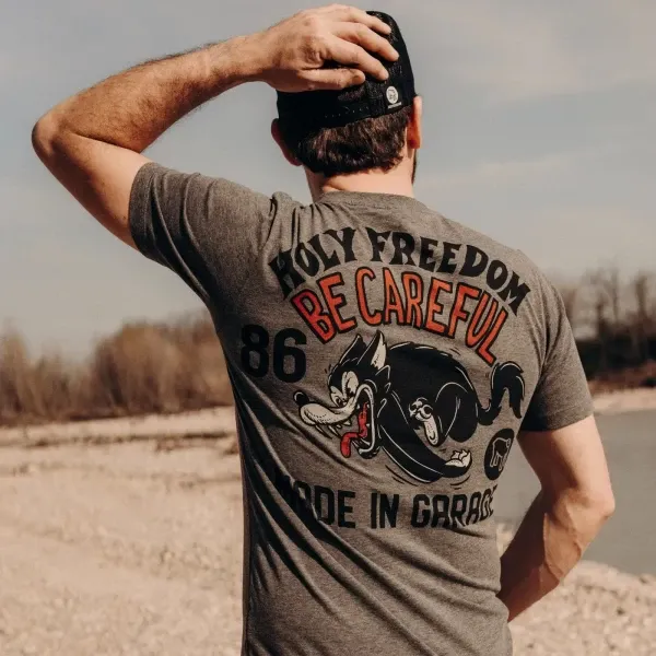 T´shirt be careful Holy Freedom - Imagen 4