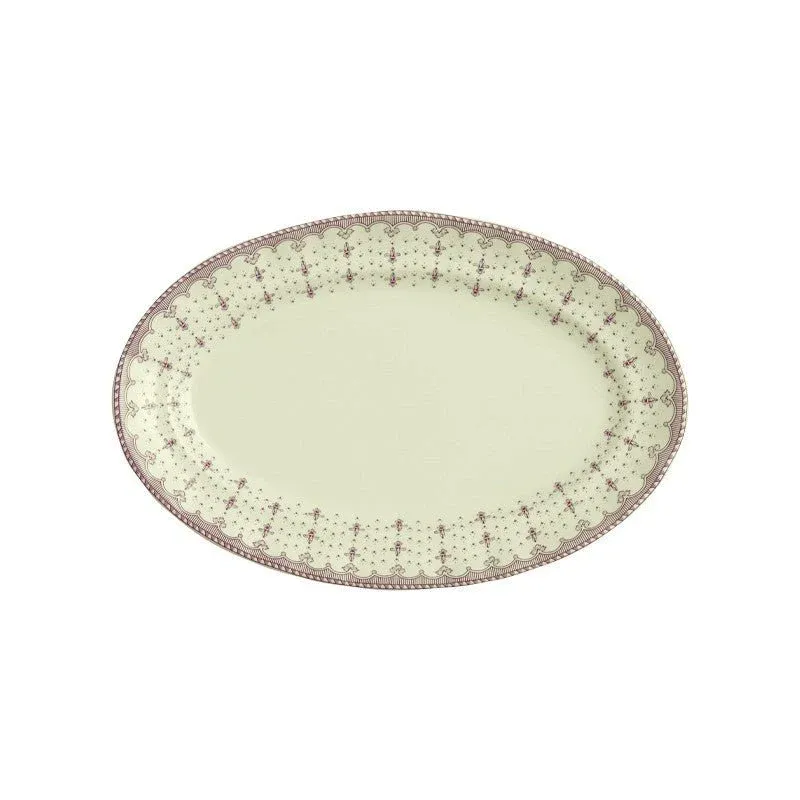 Vajilla La Cartuja de Sevilla Colección Flor de Lis Rosa 42 Piezas - Imagen 9