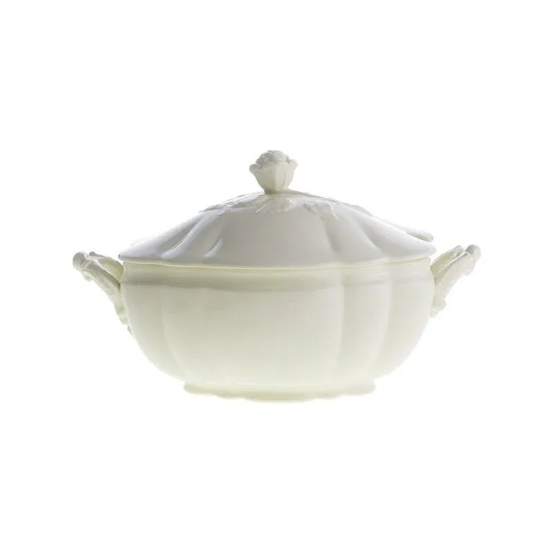 Vajilla La Cartuja de Sevilla Colección Imperio Blanca 56 Piezas - Imagen 5