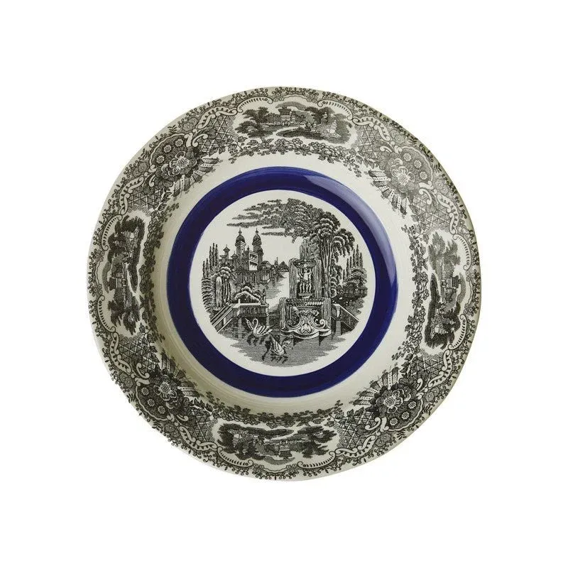 Vajilla La Cartuja de Sevilla Colección Negro Vistas Blue by Aaron Stewart 20 Piezas - Imagen 3